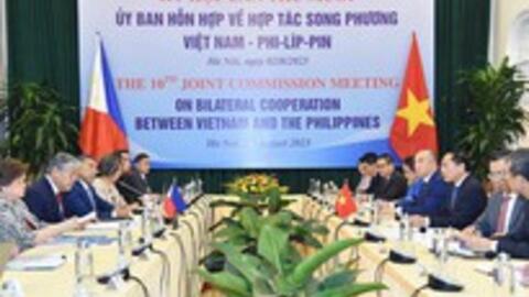 Ủy ban Hỗn hợp về hợp tác song phương Việt Nam - Philippines họp kỳ thứ 10