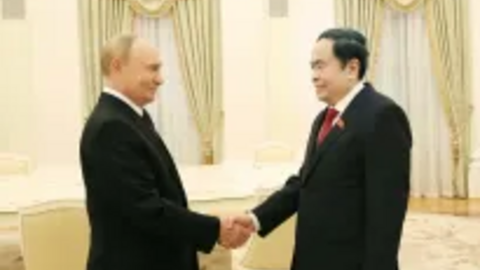 Chủ tịch Quốc hội Trần Thanh Mẫn hội kiến Tổng thống Liên bang Nga Vladimir Putin