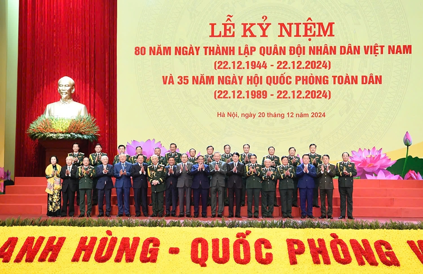 Thư cảm ơn của Quân ủy Trung ương, Bộ Quốc phòng - Ảnh 1.