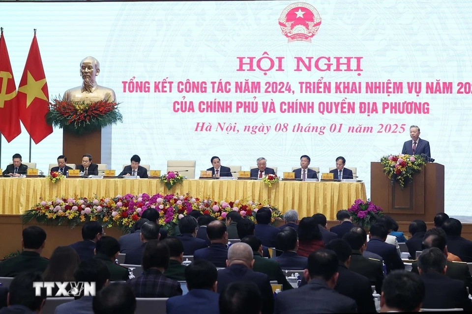 Năm 2024 tạo đà hoàn thành toàn diện các mục tiêu Đại hội XIII của Đảng - Ảnh 1.