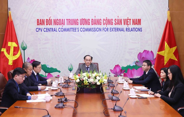 Trưởng ban Đối ngoại Trung ương Việt Nam và Cuba hội đàm trực tuyến - Ảnh 1.