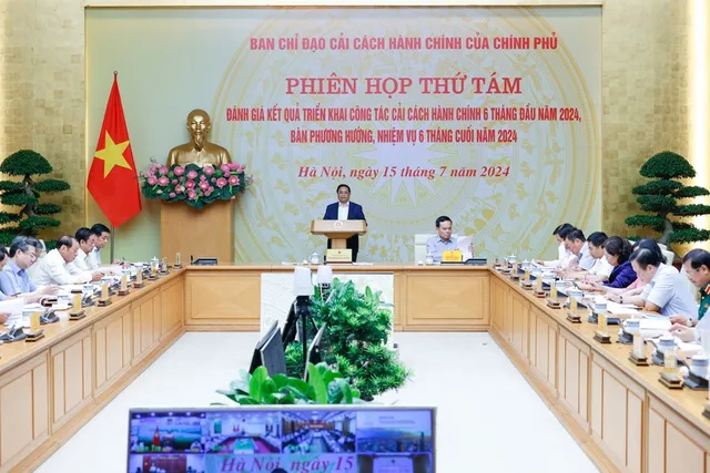 Thủ tướng Phạm Minh Chính chủ trì Phiên họp thứ 8 Ban Chỉ đạo Cải cách hành chính - Ảnh 1.