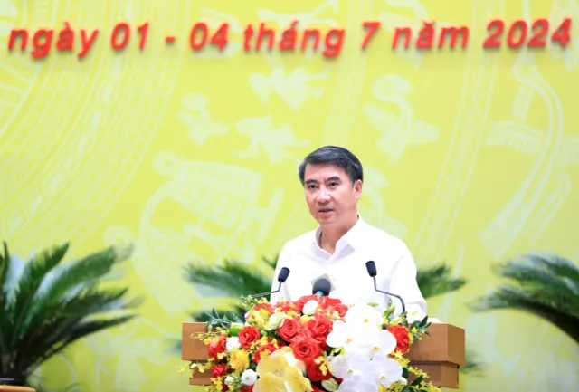 Hà Nội thông qua 11 nhiệm vụ trọng tâm phát triển kinh tế - xã hội 6 tháng cuối năm - Ảnh 1.