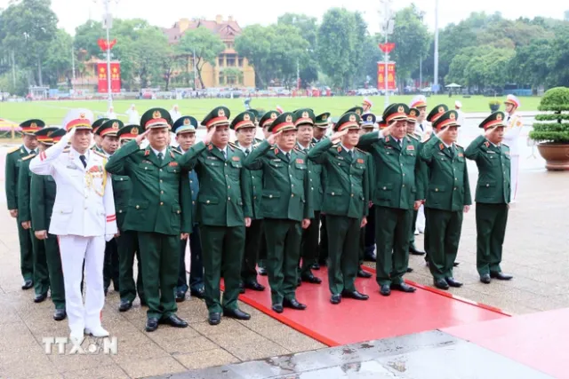 Lãnh đạo Đảng, Nhà nước vào Lăng viếng Chủ tịch Hồ Chí Minh nhân dịp Quốc khánh - Ảnh 5.