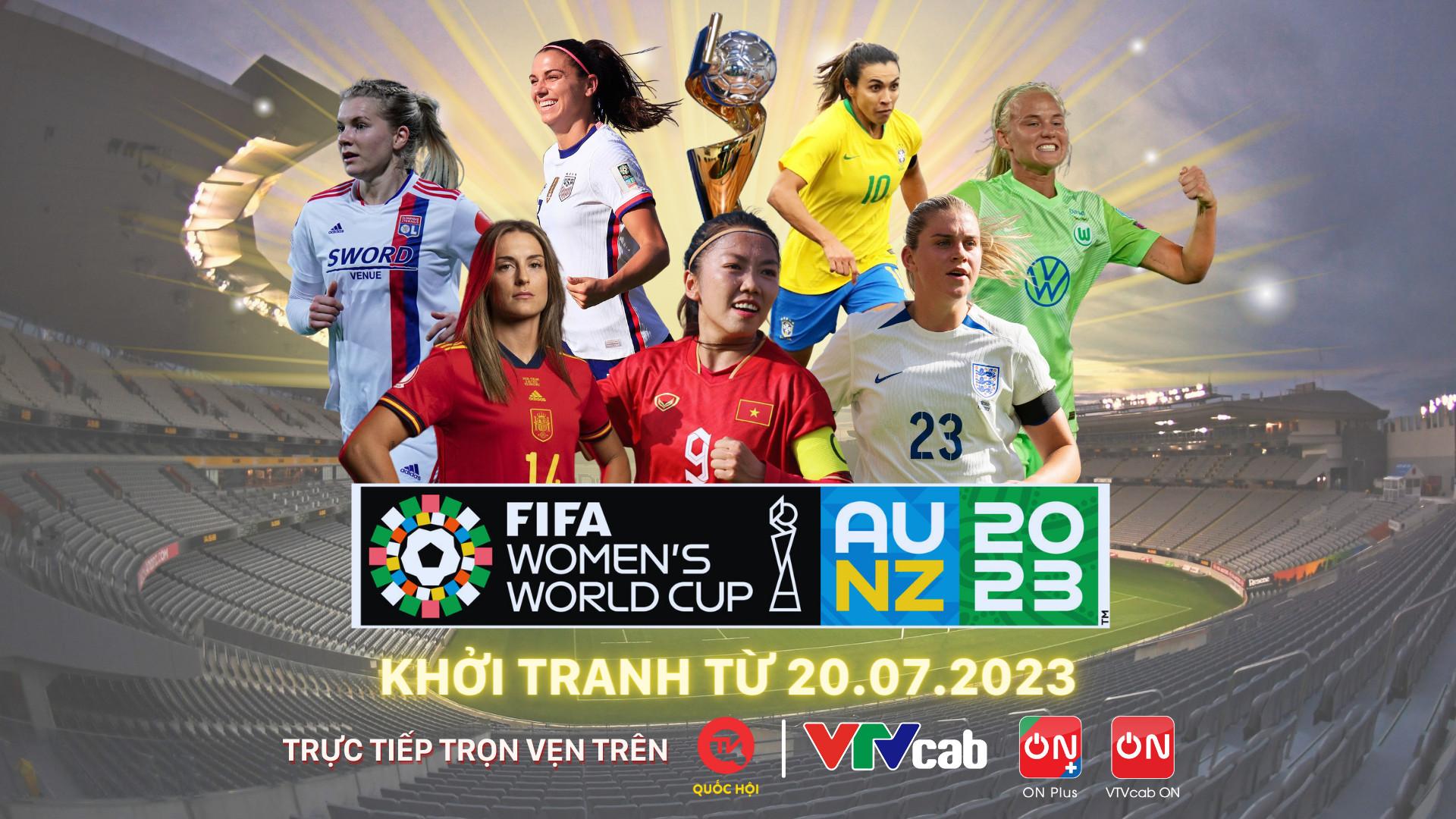 Xem VCK World Cup Nữ 2023 trên VTVcab